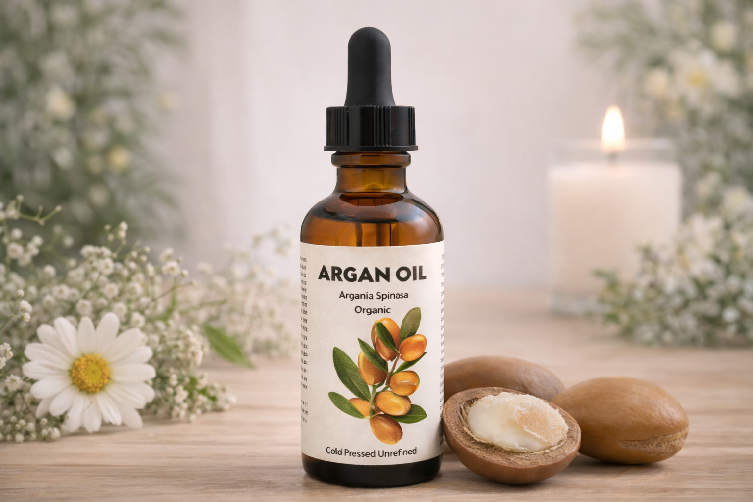 100% Aceite puro de Argan
