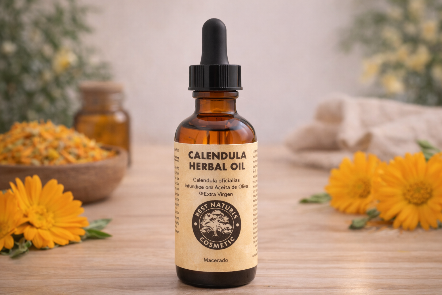 100% Aceite de Calendula